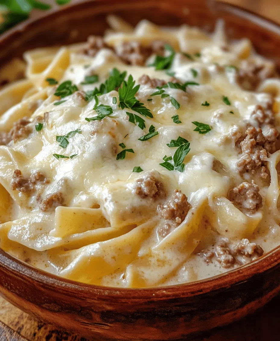 Welcome to the creamy and comforting world of Cheesy Beef Alfredo with Linguine. This dish is a delightful fusion of flavors that marries the richness of tender beef and luscious cheese with the delightful texture of al dente pasta. Cheesy Beef Alfredo is not just a meal; it’s an experience that warms the heart and fills the belly. Whether you are preparing a family dinner, entertaining guests, or simply treating yourself to a comforting meal, this dish promises to satisfy all your cravings. In this article, we will delve into the ingredients, preparation methods, and delightful nuances that make Cheesy Beef Alfredo a must-try for pasta lovers and busy home cooks alike.