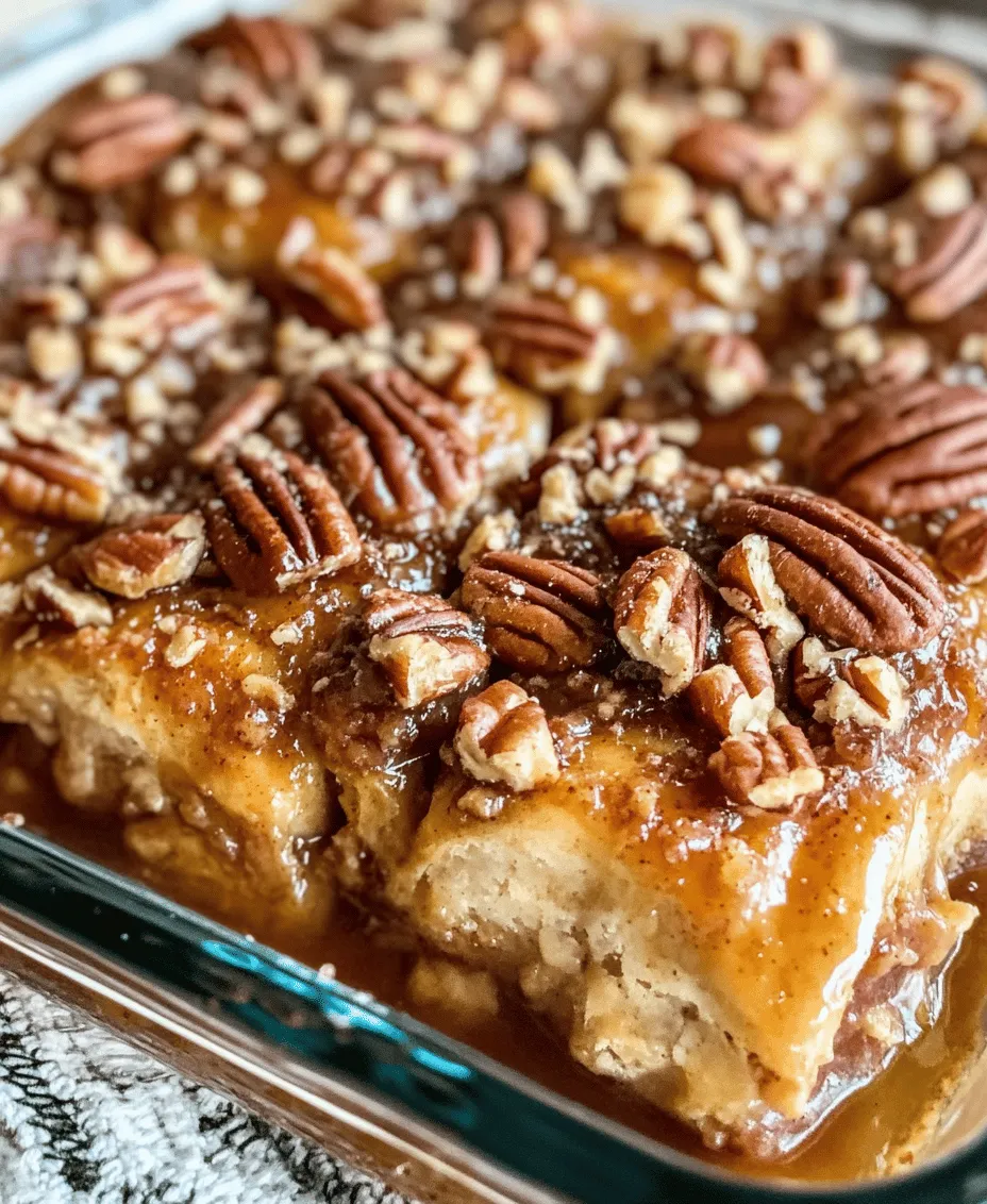 If you’re looking for a delightful breakfast option that combines convenience with indulgence, the Overnight Sticky Pecan Roll Casserole is the answer. This recipe takes the classic sticky pecan rolls we all know and love and transforms them into a hearty casserole that can be prepared the night before. Imagine waking up to the warm, inviting aroma of freshly baked cinnamon rolls infused with the rich, nutty flavor of pecans — a perfect start to your day that requires minimal effort!