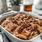 If you’re looking for a delightful breakfast option that combines convenience with indulgence, the Overnight Sticky Pecan Roll Casserole is the answer. This recipe takes the classic sticky pecan rolls we all know and love and transforms them into a hearty casserole that can be prepared the night before. Imagine waking up to the warm, inviting aroma of freshly baked cinnamon rolls infused with the rich, nutty flavor of pecans — a perfect start to your day that requires minimal effort!