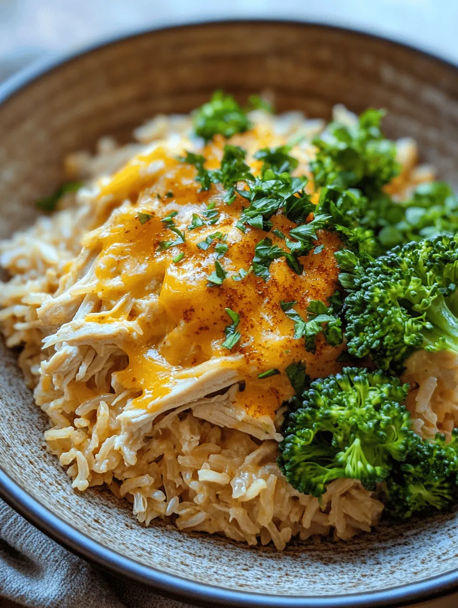 Crockpot Cheesy Chicken Broccoli Rice Delight: A Comforting Meal for Any Occasion