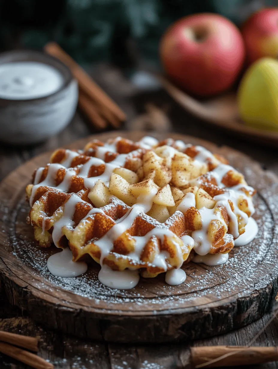 Apple pie waffle fritters are the perfect blend of comfort food and innovative culinary creativity, offering a delightful twist on two beloved classics: apple pie and waffles. Imagine sinking your teeth into a warm, crispy fritter that bursts with the sweet and aromatic flavors of cinnamon-spiced apples, all while enjoying the convenience of a handheld treat. This recipe captures the essence of a homemade apple pie, transforming it into a delightful fritter form that’s perfect for breakfast, dessert, or a sweet snack.