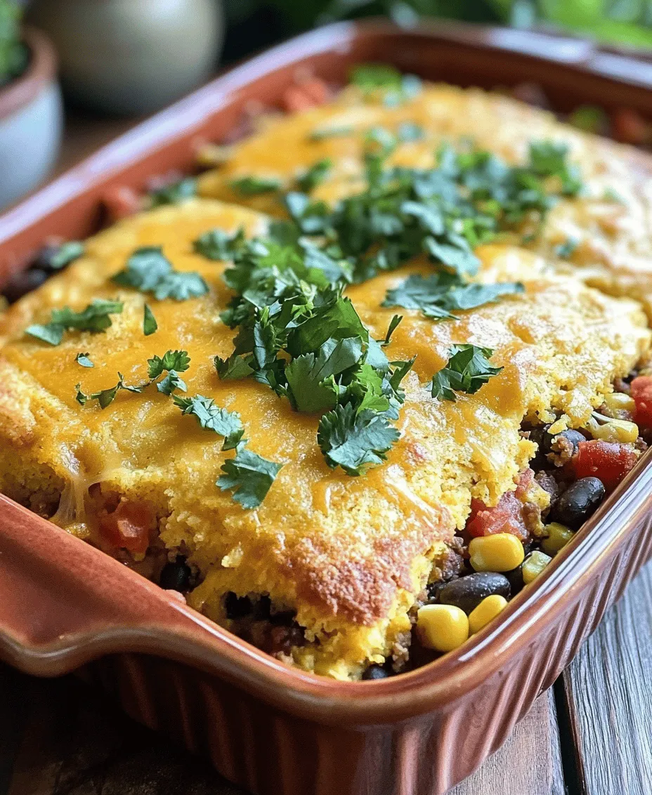 Looking for a hearty and comforting dish that embodies the spirit of rustic American cooking? Look no further than <strong>Easy Cowboy Cornbread Casserole</strong>. This delightful casserole combines the rich flavors of ground meat, beans, and corn, all topped with a golden layer of cornbread that is both satisfying and simple to prepare. Perfect for family gatherings, potlucks, or a cozy weeknight dinner, this casserole is a true crowd-pleaser that brings the warmth of home-cooked meals to your table.