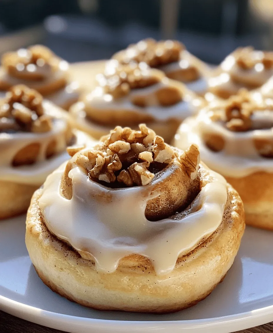 There's something undeniably comforting about the smell of freshly baked cinnamon rolls wafting through your home. These delightful pastries have a way of bringing warmth and joy, making them a favorite for breakfast, brunch, or a cozy afternoon snack. Imagine soft and fluffy rolls, generously swirled with a heavenly blend of cinnamon and crunchy walnuts, all topped off with a luscious cream cheese frosting that melts in your mouth. This recipe for Soft and Fluffy Cinnamon-Walnut Rolls with Cream Cheese Frosting is not just a treat for your taste buds; it's a celebration of simple, wholesome ingredients coming together to create something truly exquisite.