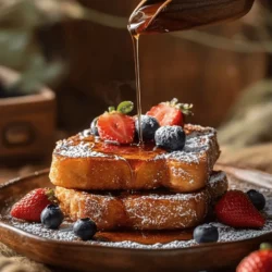 There’s something undeniably comforting about a plate of French toast. This beloved breakfast dish has long been a staple in homes and diners alike, celebrated for its delightful combination of textures and flavors. With its warm, golden-brown exterior and soft, custardy interior, French toast is not just a meal; it’s an experience that evokes nostalgia and joy. Today, we’re elevating this classic dish with a twist: Heavenly Vanilla Cinnamon French Toast.