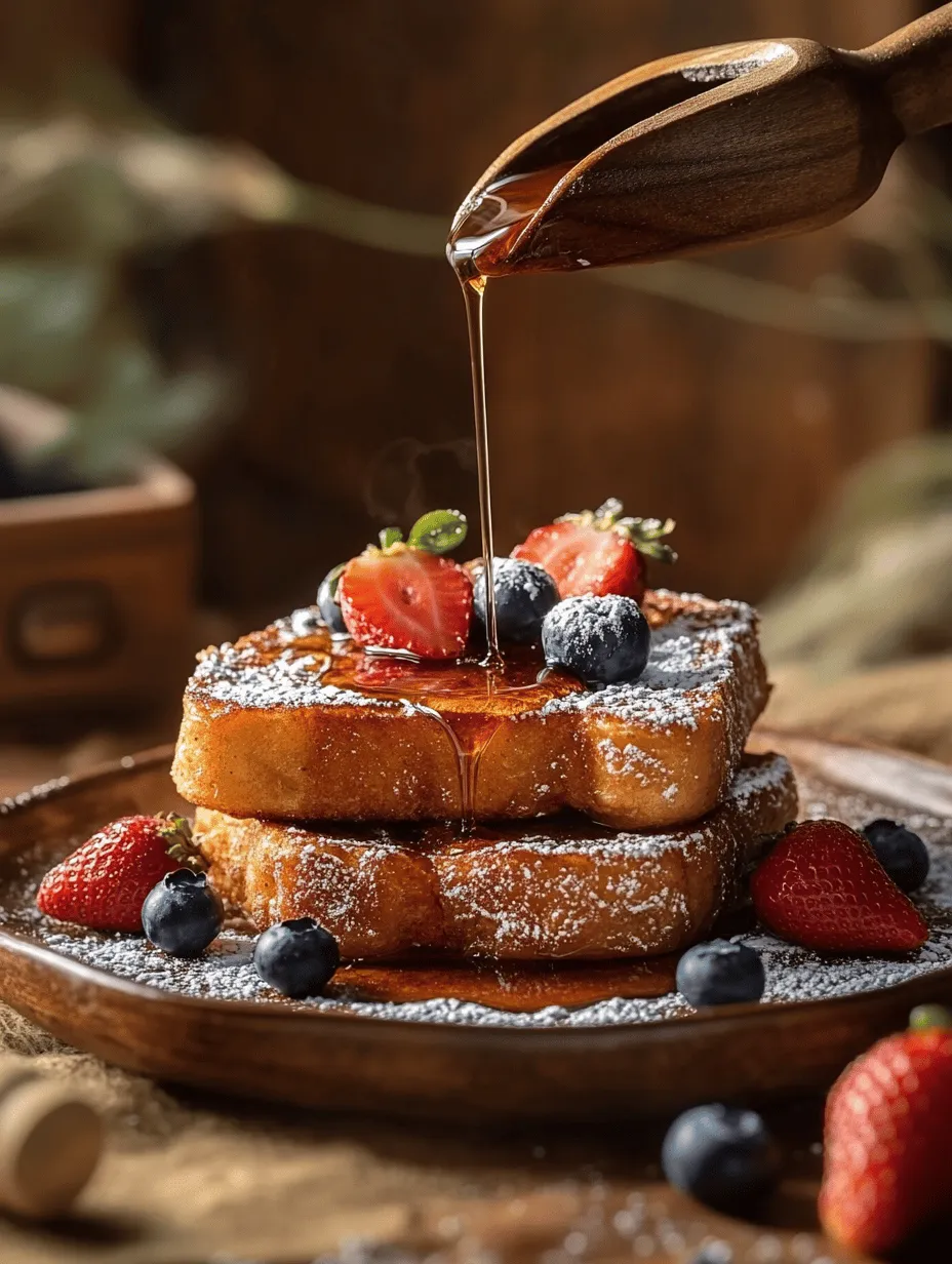 There’s something undeniably comforting about a plate of French toast. This beloved breakfast dish has long been a staple in homes and diners alike, celebrated for its delightful combination of textures and flavors. With its warm, golden-brown exterior and soft, custardy interior, French toast is not just a meal; it’s an experience that evokes nostalgia and joy. Today, we’re elevating this classic dish with a twist: Heavenly Vanilla Cinnamon French Toast.