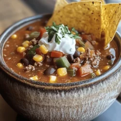 Taco soup is a cherished comfort food that brings together the vibrant flavors of traditional tacos in a hearty, warm bowl. This dish is not only satisfying but also incredibly versatile, making it a favorite for family dinners, potlucks, or even a cozy night in. The "Hearty & Easy Taco Soup Delight" recipe stands out as a perfect blend of rich flavors and textures, ensuring that each spoonful is a delight for the senses.