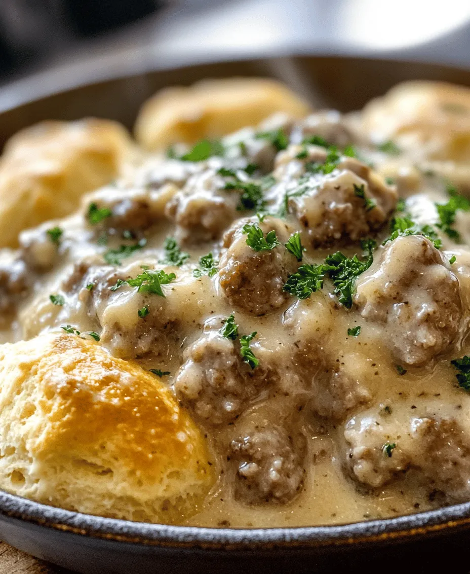 There's a certain warmth that envelops you when you think of home-cooked meals, and few dishes embody that sentiment quite like Country-Style Sausage Gravy Skillet. This comforting dish is a staple in many households, particularly in the Southern United States, where hearty flavors and simple ingredients reign supreme. The dish brings together the rich, savory essence of sausage with a creamy gravy, served over fluffy biscuits or alongside crispy potatoes, making it a beloved choice for breakfast or brunch.