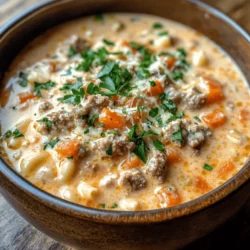 Italian sausage is undoubtedly the backbone of this soup, offering both flavor and heartiness. When selecting your sausage, you have the option of choosing between mild or spicy varieties, depending on your taste preference.