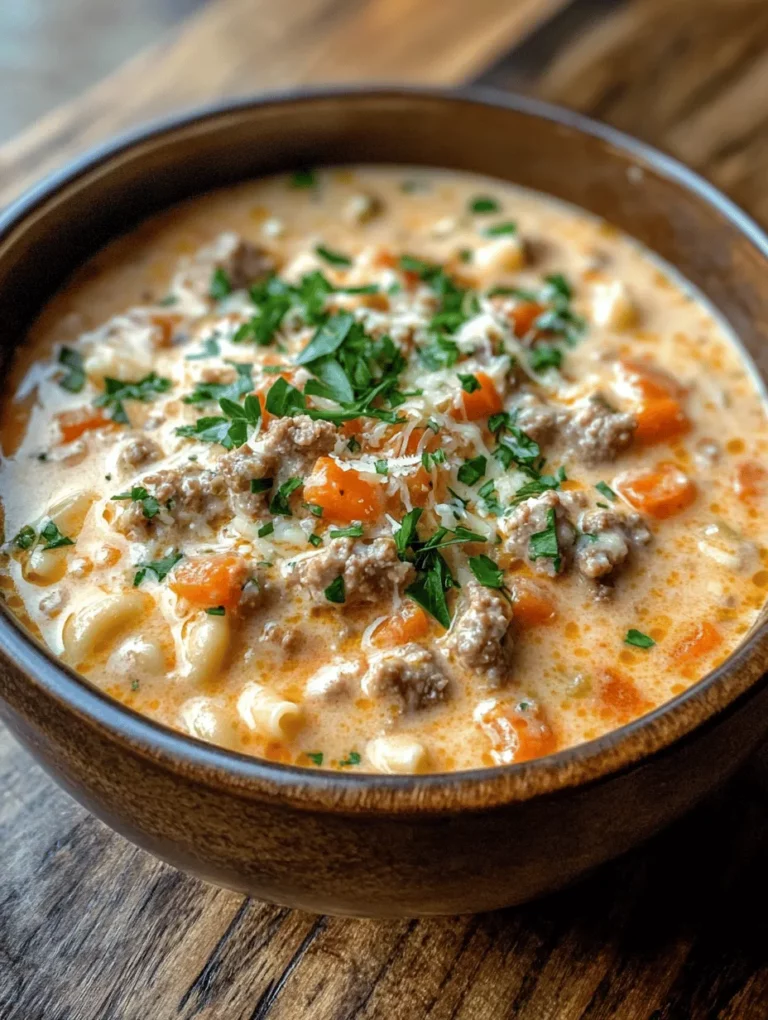 Italian sausage is undoubtedly the backbone of this soup, offering both flavor and heartiness. When selecting your sausage, you have the option of choosing between mild or spicy varieties, depending on your taste preference.