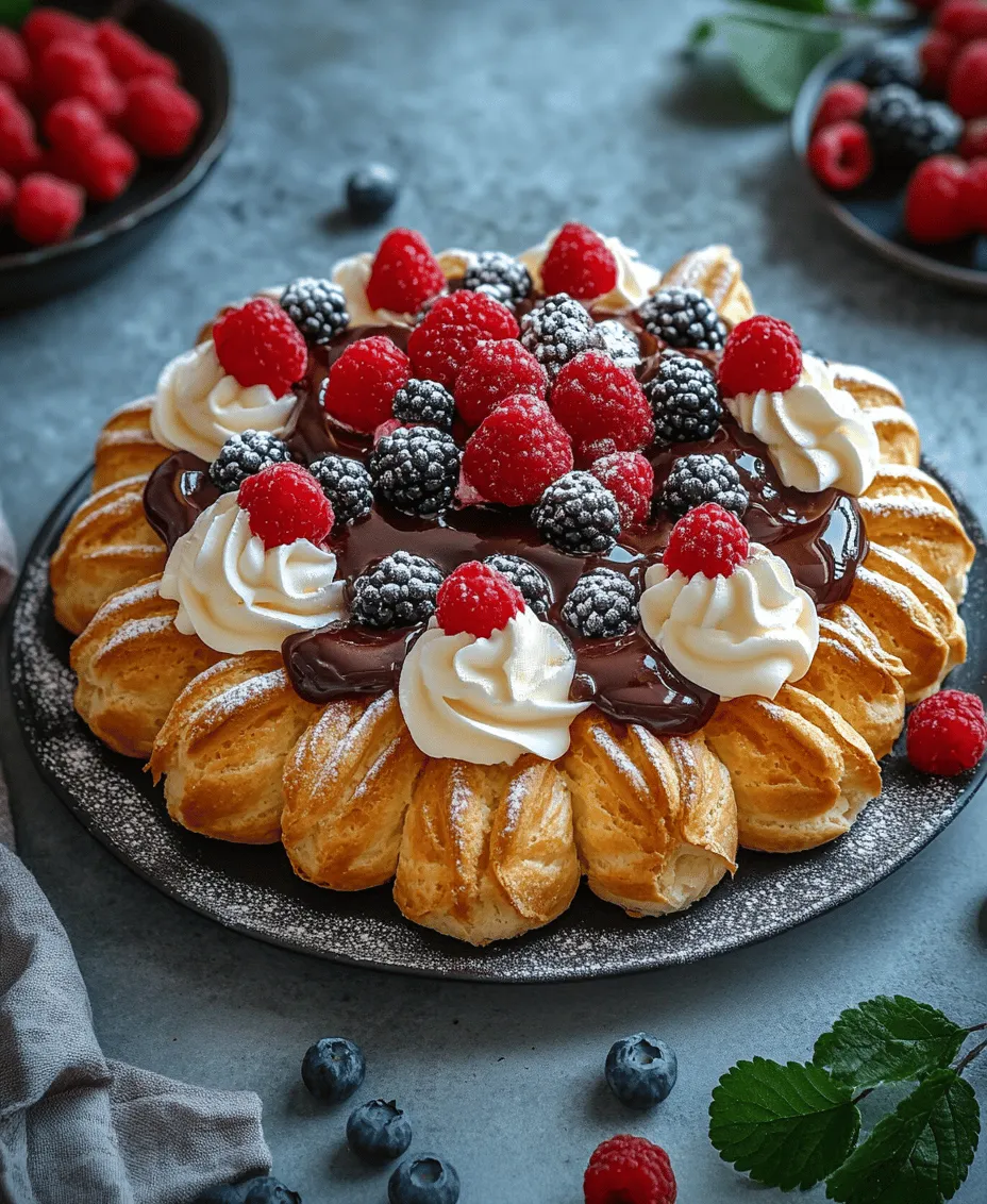 Crafting desserts that are not only delicious but also visually appealing is an art form, and one such masterpiece is the Cream Puff Cake. This delightful dessert showcases airy choux pastry filled with luscious whipped cream and drizzled with rich chocolate ganache. Perfect for celebrations or as an indulgent treat, this recipe will guide you through each step, ensuring a successful baking experience. In this article, we will explore the origins of cream puffs, the science behind choux pastry, and the intricate process of assembling this elegant dessert.