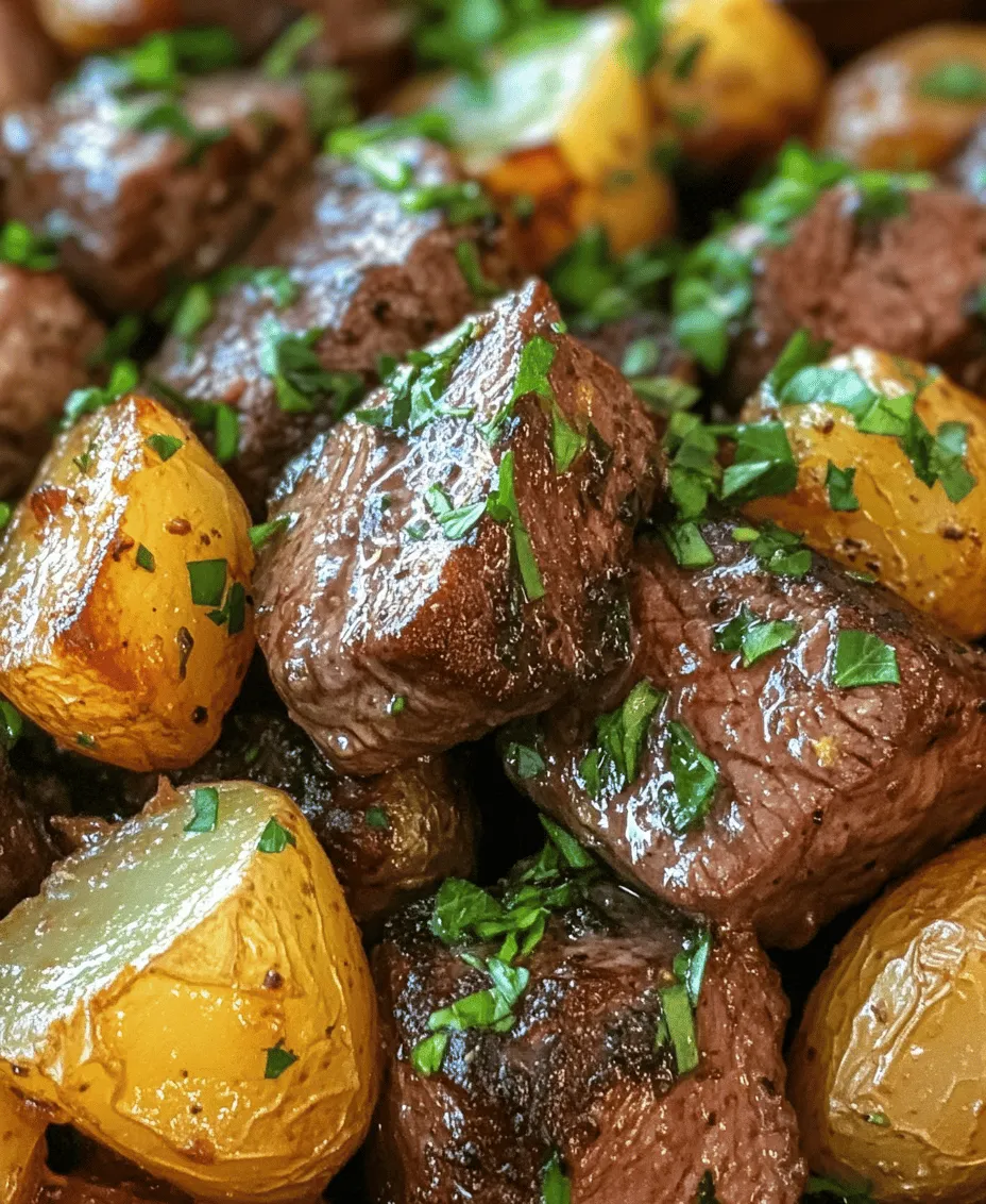 Before diving into the preparation, it’s essential to understand the key ingredients that bring this dish to life. Each component plays a significant role in delivering the rich flavors and delightful textures that make Garlic Butter Steak Bites and Potatoes so irresistible.