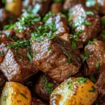 Before diving into the preparation, it’s essential to understand the key ingredients that bring this dish to life. Each component plays a significant role in delivering the rich flavors and delightful textures that make Garlic Butter Steak Bites and Potatoes so irresistible.