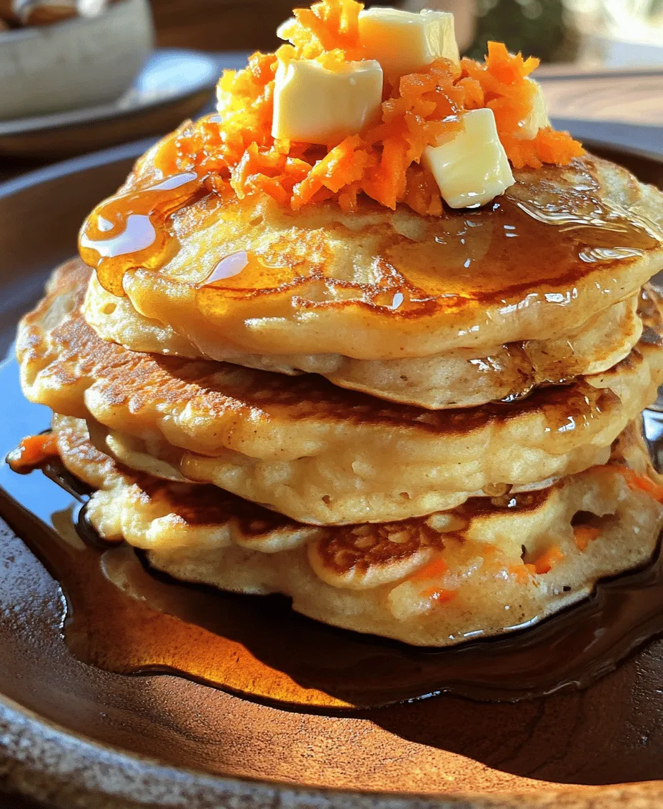 Morning Glory Pancakes represent a delightful fusion of flavors that seamlessly merges the comforting essence of breakfast with the indulgence often associated with dessert. They are not just your ordinary pancakes; these are vibrant, colorful stacks of goodness that offer a refreshing start to your day. Packed with wholesome ingredients such as carrots, apples, and crushed pineapple, these pancakes are a nutritious option that doesn’t skimp on flavor.