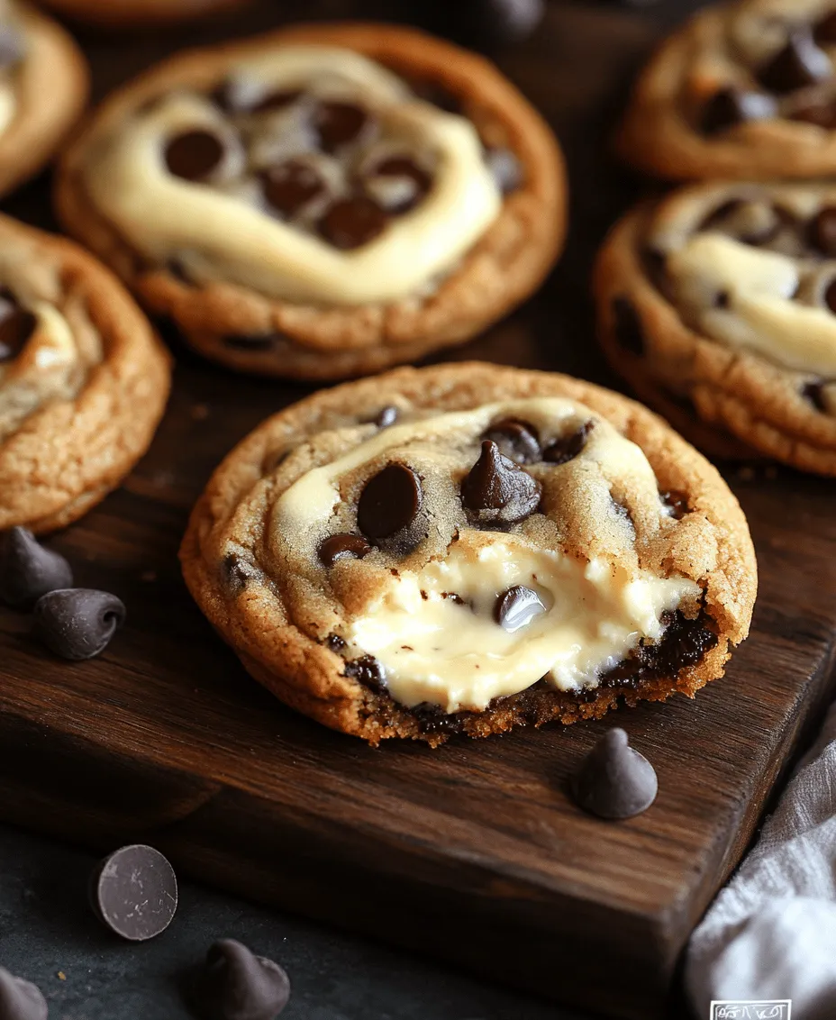 Delve into the delightful world of desserts with our Cheesecake Stuffed Chocolate Chip Cookies. This unique recipe marries the classic flavors of chocolate chip cookies with the creamy richness of cheesecake, making it an irresistible treat for dessert lovers. With a soft, chewy exterior and a luscious cheesecake center, these cookies are perfect for any occasion, whether it's a family gathering, a special celebration, or simply a sweet craving.