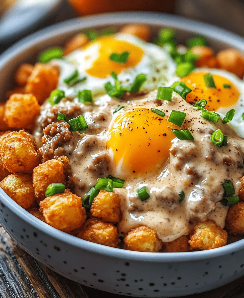 Imagine starting your day with a breakfast that is both comforting and hearty—a dish that combines crispy tater tots, savory sausage gravy, and perfectly cooked eggs. That’s the magic of the Tater Tot Breakfast Bowl with Sausage Gravy. This recipe is not just a meal; it's an experience that brings warmth and satisfaction to your morning routine.