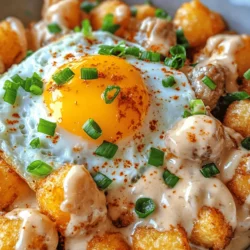 Imagine starting your day with a breakfast that is both comforting and hearty—a dish that combines crispy tater tots, savory sausage gravy, and perfectly cooked eggs. That’s the magic of the Tater Tot Breakfast Bowl with Sausage Gravy. This recipe is not just a meal; it's an experience that brings warmth and satisfaction to your morning routine.