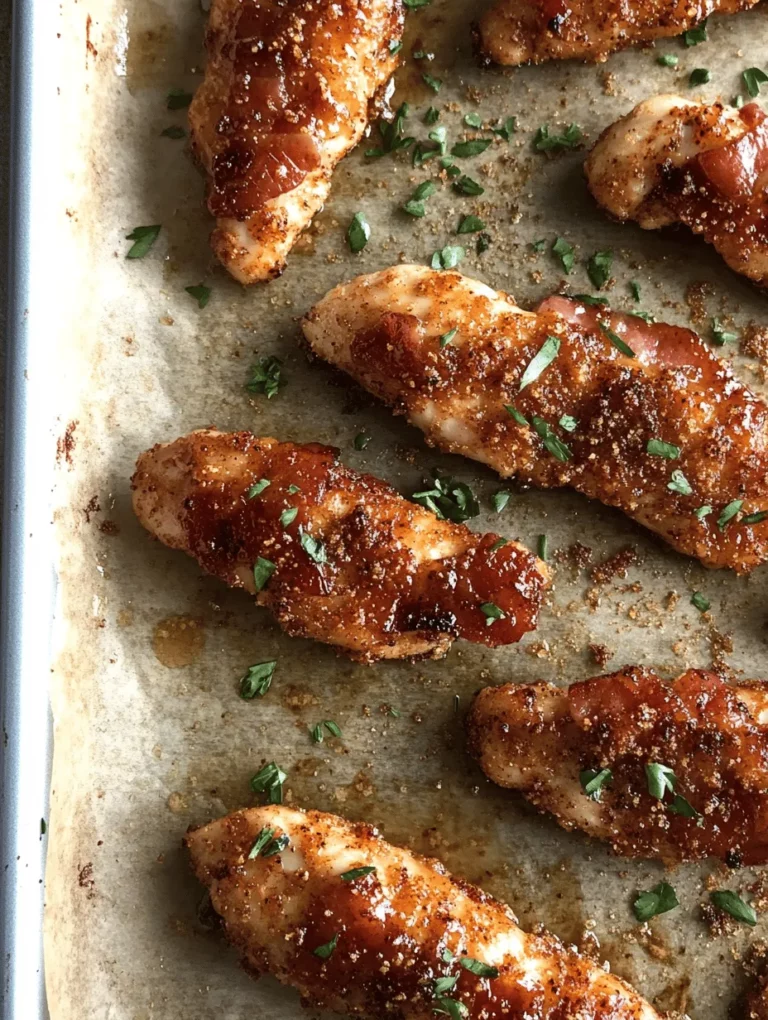 When it comes to culinary creations that marry sweet and savory flavors, few dishes can rival the appeal of Bacon Brown Sugar Chicken Tenders. This dish is an exceptional blend of crispy bacon, tender chicken, and the rich sweetness of brown sugar, making it a favorite for many. Whether you’re planning a family dinner, hosting a casual gathering, or simply craving comfort food, these chicken tenders are sure to please any palate.