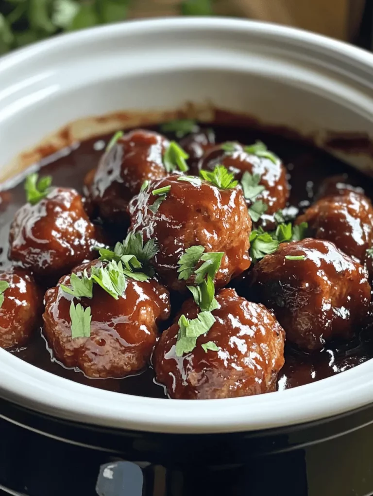 In today’s fast-paced world, the allure of slow-cooked meals is undeniable. There’s something incredibly satisfying about coming home to the rich, savory aroma of a dish that has been simmering all day, filling your home with warmth and comfort. One such delightful dish that perfectly embodies this experience is Sweet & Sticky Honey BBQ Crockpot Meatballs. This recipe not only promises a burst of flavor, but also brings together the convenience of a slow cooker, making it an ideal choice for busy families and meal preppers alike.