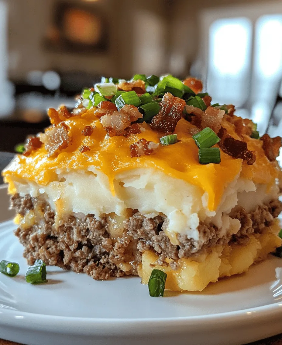 When it comes to comfort food, few dishes can rival the heartwarming appeal of a casserole. The Homey Loaded Potato and Meatloaf Casserole stands out as a quintessential example of this genre, marrying two beloved classics—meatloaf and loaded mashed potatoes—into a single, satisfying dish. This recipe encapsulates the essence of home cooking, offering a delightful blend of flavors and textures that is sure to please the whole family.