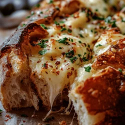 Garlic cheese bread has become a beloved staple across various cuisines, transcending borders and appealing to food lovers everywhere. Whether served as an appetizer, a side dish, or a snack, this savory delight has earned a special place in our hearts (and stomachs). The aromatic blend of garlic, butter, and cheese creates a mouthwatering experience that no one can resist. While you can find pre-packaged versions at supermarkets, nothing compares to the bliss of homemade garlic cheese bread.