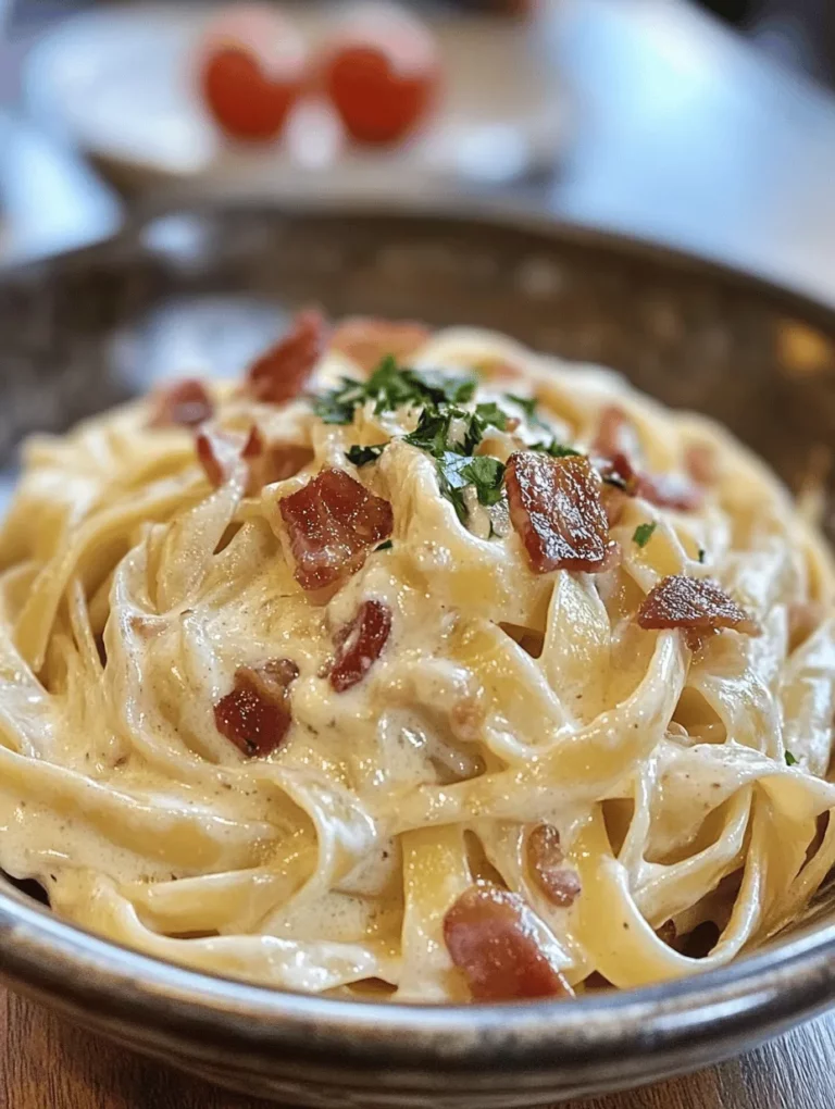 When it comes to comfort food, few dishes can rival the rich, indulgent nature of creamy bacon pasta. This delightful meal marries the heartiness of pasta with the savory goodness of bacon, creating a dish that is both satisfying and easy to prepare. Whether you're looking to impress guests at a dinner party or simply craving a cozy night in, this creamy bacon pasta recipe is sure to hit the spot.