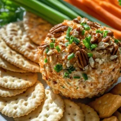 When it comes to party snacks, few options can compete with the timeless appeal of cheese balls. These delightful bites are perfect for any gathering, from casual get-togethers to festive celebrations. Their creamy texture, combined with a burst of flavor, makes them a crowd favorite. One such irresistible creation is the Cheddar Ranch Cheeseball Delight, a recipe that elevates the classic cheese ball with its unique flavor profile and simplicity.