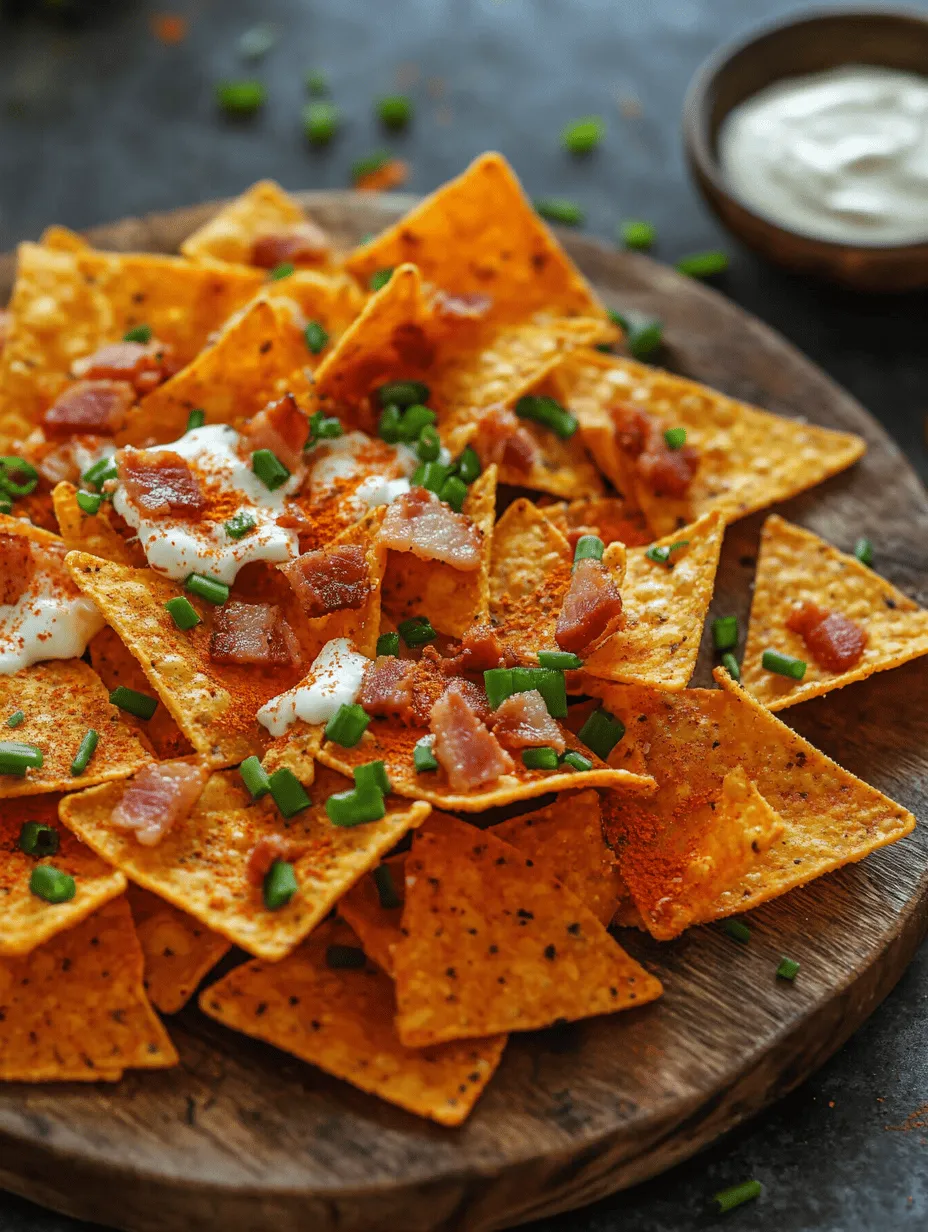 In the world of snacking, innovation reigns supreme. Traditional favorites are constantly being reinvented, and one such game-changer is the cream cheese and bacon stuffed Doritos recipe. This culinary creation takes the beloved nacho cheese chip to new heights, transforming it into a savory treat that is perfect for any gathering, game day, or casual snacking occasion. Imagine biting into a crispy Dorito, only to discover a rich, creamy filling enhanced by the irresistible crunch of bacon. This recipe not only elevates your snacking experience but also invites a sense of adventure into your kitchen.