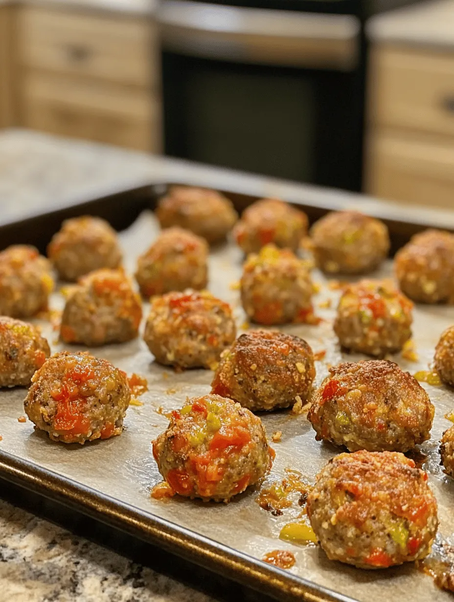 If you’re looking for a snack that’s bursting with flavor and perfect for any occasion, look no further than Rotel Cream Cheese Sausage Balls. These delightful bites are a fan favorite, combining savory sausage, creamy cheese, and a zesty kick from Rotel diced tomatoes with green chilies. Whether you're hosting a game day gathering, throwing a party, or simply enjoying time with family, these sausage balls are sure to impress. They’re not just delicious; their versatility makes them an ideal choice for both casual snacking and festive celebrations.