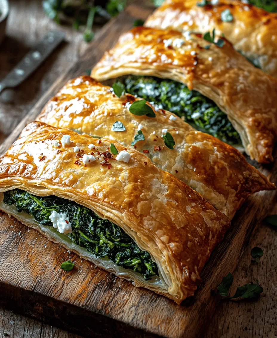 Savory pastries have a special place in the culinary world, charming palates with their flaky textures and rich fillings. Among these delightful treats, the Savory Spinach Delight Pastries shine brightly, offering a harmonious blend of fresh spinach, creamy cheeses, and a subtle hint of spice. These pastries are not only easy to prepare but also serve as an impressive appetizer or snack that can elevate any gathering. Whether you are hosting a dinner party, celebrating a special occasion, or simply looking for a tasty treat to enjoy at home, these pastries are sure to delight your guests and family alike.