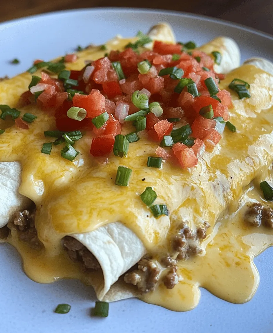 Explore the rich flavors and comforting textures of Southern Breakfast Enchiladas with Sausage Gravy, a dish that perfectly marries traditional breakfast elements with a Mexican twist. This recipe not only satisfies the morning hunger pangs but also introduces a delightful culinary experience that can be enjoyed by the whole family. With layers of cheesy goodness, seasoned sausage, and creamy gravy, these enchiladas are sure to become a cherished breakfast staple in your home.