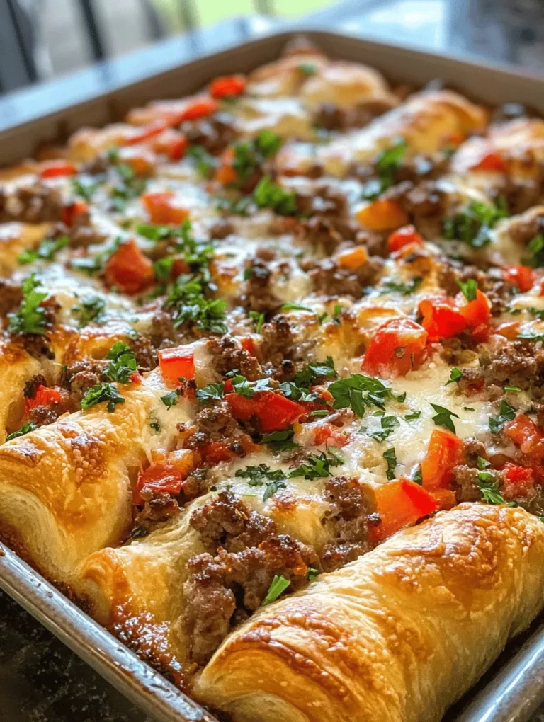 If you're looking for a dish that perfectly marries comfort food with Italian flair, look no further than the Italian Crescent Casserole. This delightful recipe not only brings the traditional flavors of Italy to your table but also incorporates the convenience of crescent roll dough, making it an ideal meal for busy families and gatherings alike. The Italian Crescent Casserole is a crowd-pleaser that promises satisfaction with every bite, whether you're serving it at a cozy family dinner or a festive get-together.