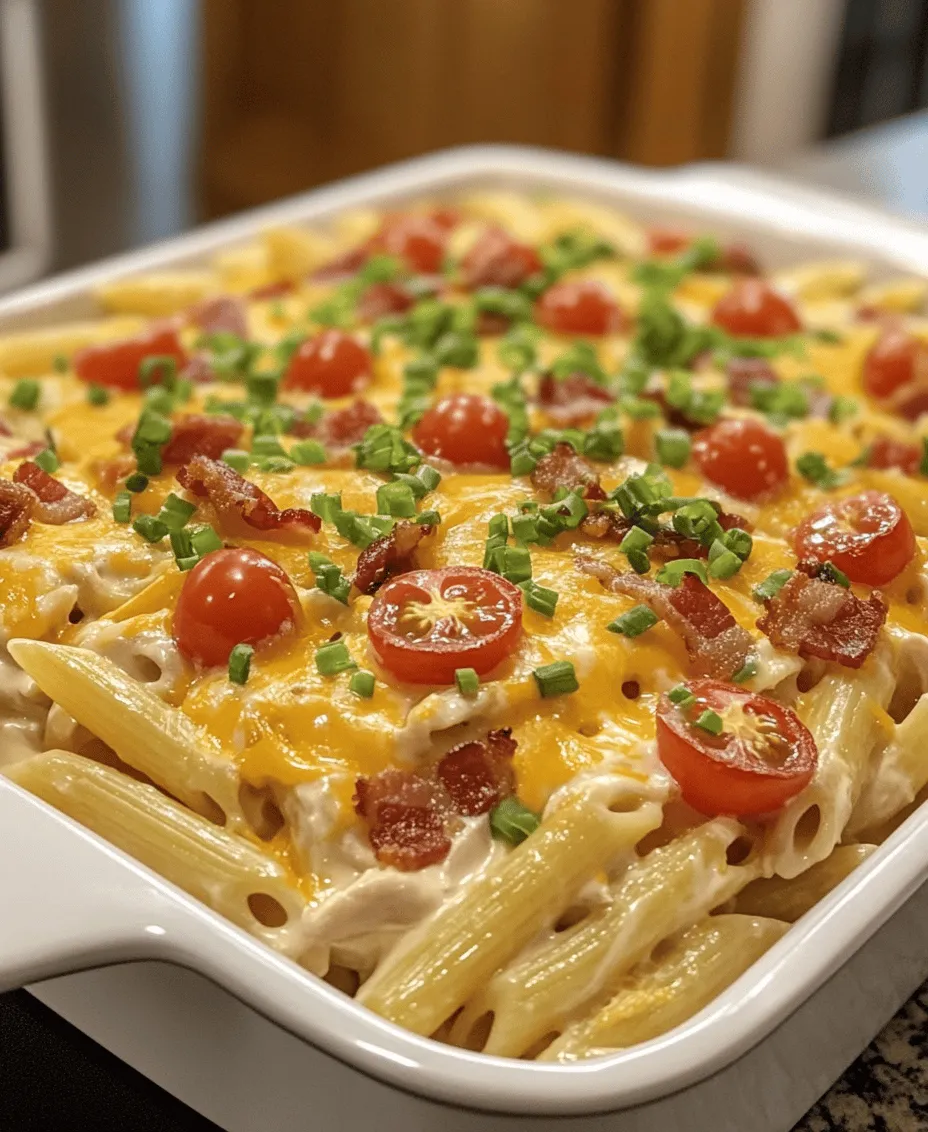 If you're a fan of creamy pasta dishes, you're in for a treat! Creamy Chicken Bacon Ranch Pasta is a delightful combination of flavors and textures that will leave your taste buds dancing. This dish brings together the savory goodness of chicken, the crispy allure of bacon, and the zesty, herb-infused flavor of ranch dressing, all wrapped up in a luscious cream sauce. It's not just a meal; it's a comforting hug in a bowl.