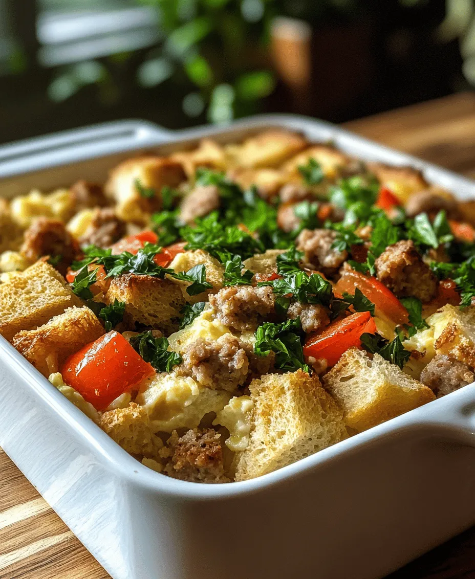 Before diving into the preparation of your Dreamy Overnight Breakfast Casserole, it’s important to understand the key ingredients that make this dish so appealing. Each component plays a crucial role in creating the perfect balance of flavors and textures.