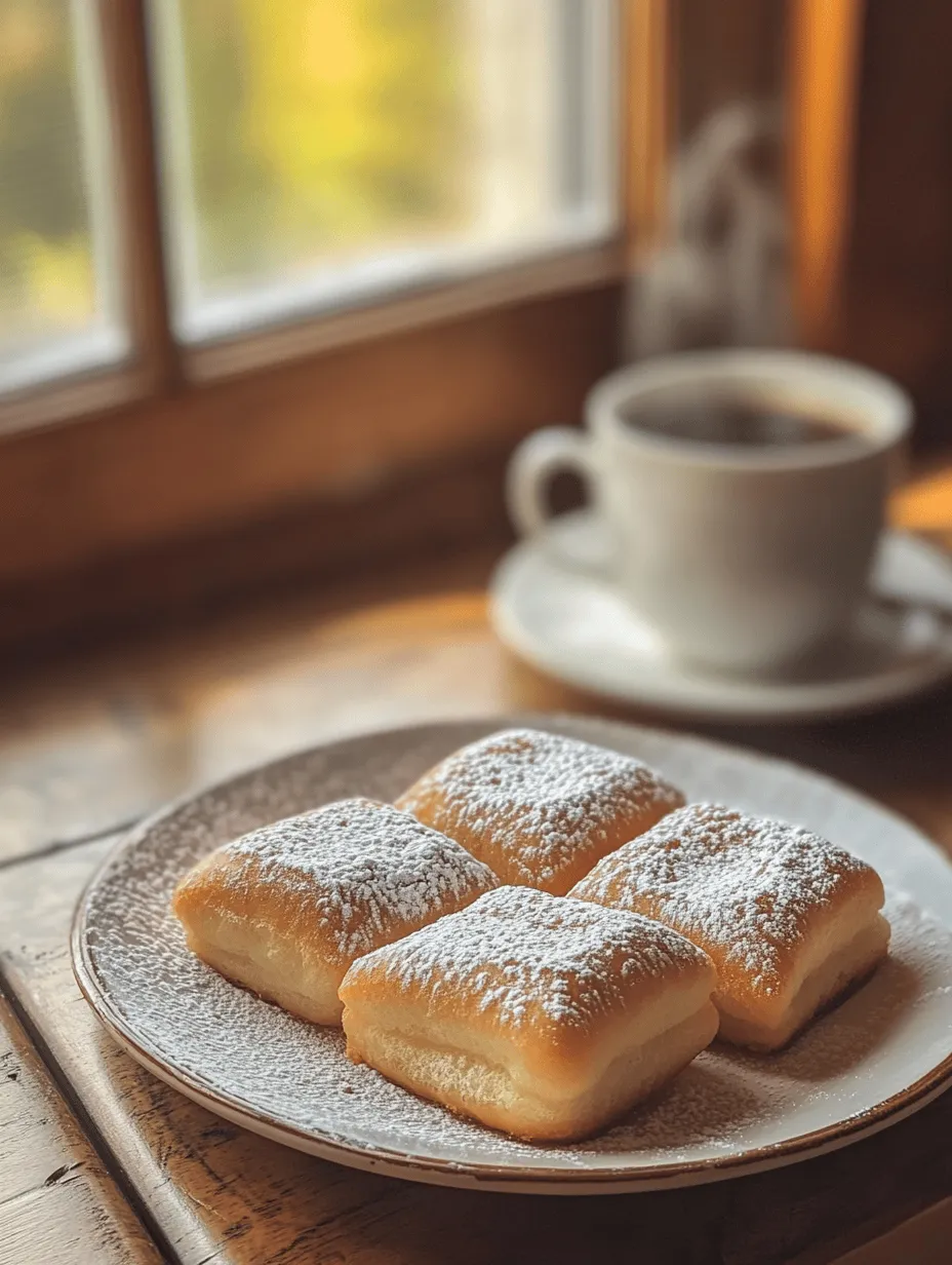 French beignets are more than just a pastry; they are a delightful experience that brings joy and comfort to anyone fortunate enough to indulge in them. With their fluffy texture and rich vanilla flavor, these deep-fried treats are nothing short of heavenly. The warm, sugary coating that envelops each beignet adds an extra layer of sweetness, making them a perfect companion for coffee or tea. Frying these little delights at home transforms a simple kitchen into a haven of aromas and flavors, inviting friends and family to gather around as they await the first bite.