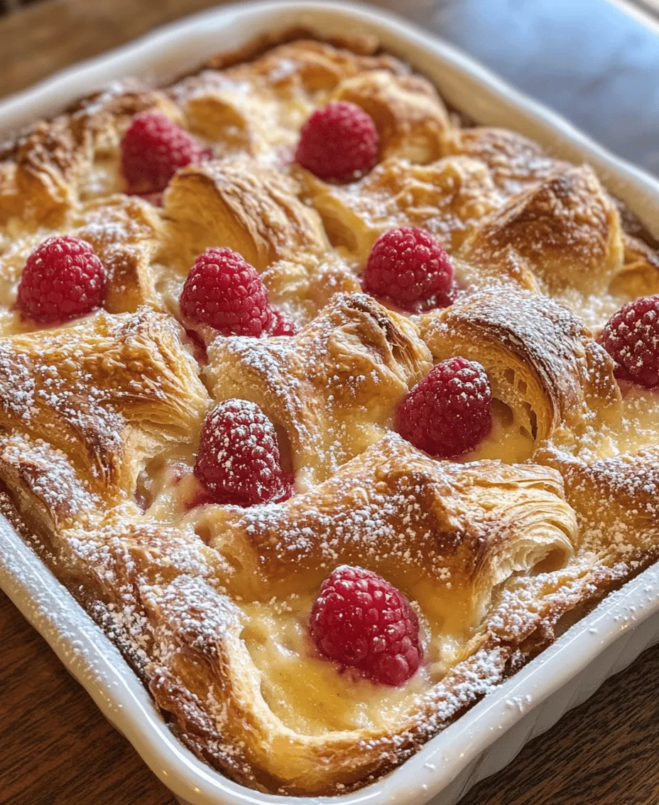 Delve into the world of indulgent desserts with our Buttery Croissant Bread Pudding with Jam. This delightful recipe transforms day-old croissants into a creamy, custard-infused treat that is perfect for any occasion. Whether enjoyed as a comforting breakfast or a decadent dessert, this dish is sure to satisfy your cravings. In this article, we'll explore the origins of bread pudding, the unique qualities of this recipe, and provide step-by-step instructions to ensure your success in the kitchen.