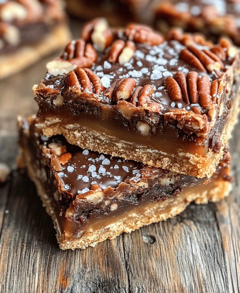 Turtle Bars are a beloved dessert that perfectly encapsulates the indulgent combination of chocolate, caramel, and nuts in a convenient, bite-sized form. Whether you’re hosting a gathering, looking for a sweet treat to enjoy at home, or seeking a delightful gift for a friend, these bars are sure to impress. The rich layers of melted chocolate, gooey caramel, and crunchy pecans create a harmonious blend of flavors and textures that make Turtle Bars irresistible to anyone with a sweet tooth.