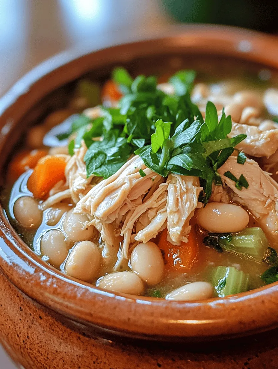 Slow Cooker White Bean & Chicken Stew