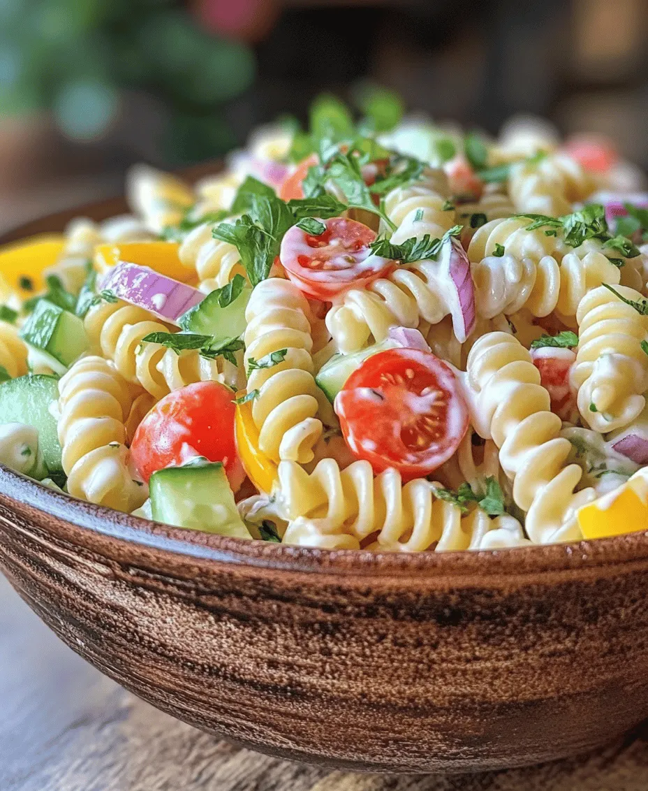 Pasta salads have long been a beloved dish, celebrated for their versatility and ability to adapt to any occasion. Whether you’re hosting a summer barbecue, packing a picnic, or simply looking for a quick and nutritious meal prep solution, pasta salads offer a delightful combination of flavors and textures that can please any palate. Among the myriad of pasta salad recipes, the Creamy Herb-Dijon Pasta Salad Delight stands out with its luscious creamy texture and vibrant flavor profile. This dish not only tantalizes your taste buds but also nourishes your body, making it a go-to recipe for health-conscious food lovers.