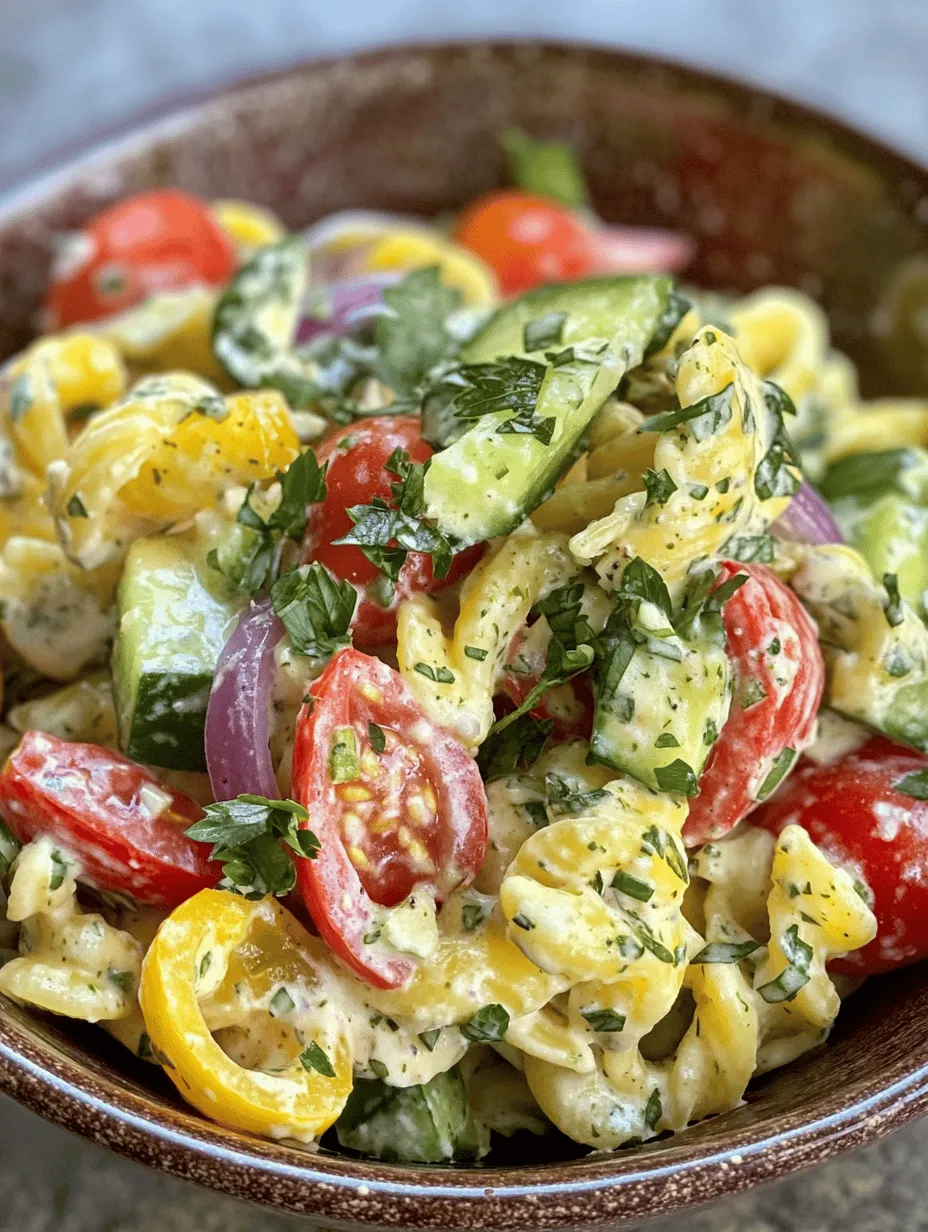 Pasta salads have long been a beloved dish, celebrated for their versatility and ability to adapt to any occasion. Whether you’re hosting a summer barbecue, packing a picnic, or simply looking for a quick and nutritious meal prep solution, pasta salads offer a delightful combination of flavors and textures that can please any palate. Among the myriad of pasta salad recipes, the Creamy Herb-Dijon Pasta Salad Delight stands out with its luscious creamy texture and vibrant flavor profile. This dish not only tantalizes your taste buds but also nourishes your body, making it a go-to recipe for health-conscious food lovers.