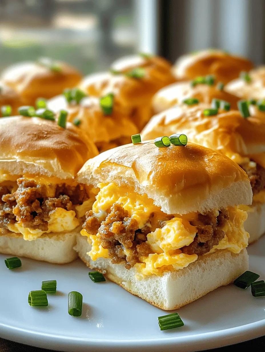 Breakfast is often heralded as the most important meal of the day, and with good reason. It sets the tone for your morning, providing the energy needed to tackle tasks ahead. However, mornings can be hectic, leaving little time for elaborate cooking. Enter breakfast sliders—a delightful, convenient option that combines flavor and ease, making them an ideal choice for busy families or brunch gatherings.