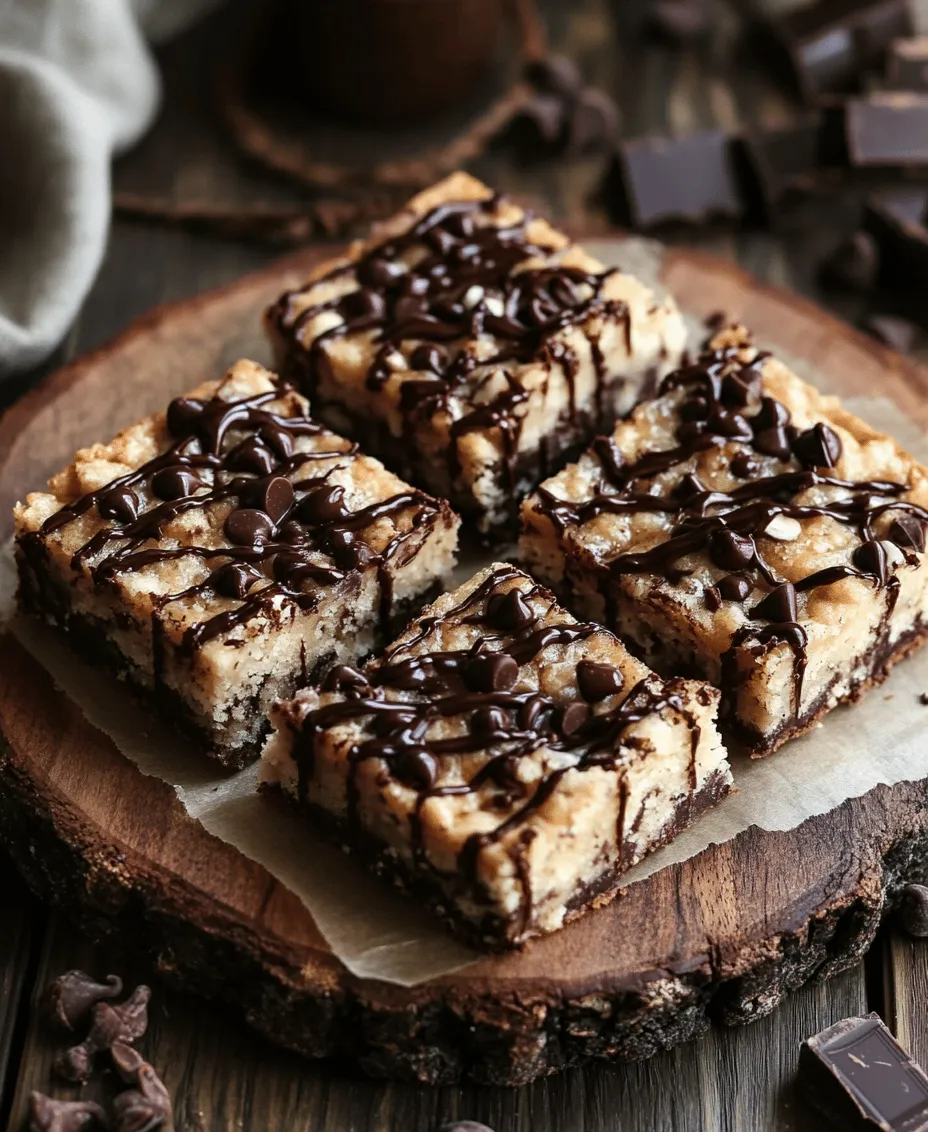 Dessert bars have taken the baking world by storm, and it’s easy to see why. They offer a delightful combination of flavor, texture, and convenience, making them a popular choice for both novice bakers and seasoned pros alike. Among the myriad of dessert bars available, <strong>Toffee Bliss Cake Mix Bars</strong> stand out as a particularly indulgent option. These bars are not just quick to prepare; they are a sumptuous treat that seamlessly blends the rich flavors of chocolate, the sweet crunch of toffee, and the earthy notes of nuts.” /></p>
</p>
<h3>Detailed Walkthrough of the Preparation Process</h3>
</p>
<p>To start off with the Toffee Bliss Cake Mix Bars, the preparation process is essential to ensure that you achieve the perfect texture and flavor in your bars. Begin by gathering all the ingredients and tools you’ll need: a mixing bowl, a spatula, measuring cups, and a baking pan.</p>
</p>
<h4>Prepping the Baking Pan and Preheating the Oven</h4>
</p>
<p>First, preheat your oven to 350°F (175°C). This step is crucial as it ensures that your bars bake evenly. While the oven is heating up, prepare your baking pan. A 9×13-inch rectangular pan works perfectly for this recipe. Grease the pan generously with butter or non-stick cooking spray to prevent the bars from sticking. If you’d like, you can also line the pan with parchment paper, leaving some overhang on the sides. This allows for easy removal of the bars once they are baked and cooled.</p>
</p>
<h4>Mixing the Batter: Tips for Achieving the Right Consistency</h4>
</p>
<p>In a large mixing bowl, combine your cake mix, eggs, and vegetable oil. Use a spatula or a hand mixer on low speed to mix the ingredients together until they are just combined. Be careful not to overmix; doing so can lead to denser bars. The batter should be thick but spreadable, resembling a cookie dough consistency. If it seems too dry, add a tablespoon of water or milk to loosen it up slightly.</p>
</p>
<p>Remember, the key to light and fluffy bars is to mix just until the dry ingredients are incorporated. If you prefer a more textured bar, you can fold in some chopped nuts or additional chocolate chips at this stage.</p>
</p>
<h4>Incorporating Chocolate Chips, Toffee Bits, and Walnuts</h4>
</p>
<p>Once your batter is mixed to the right consistency, it’s time to fold in the delicious add-ins. Gently stir in the chocolate chips, toffee bits, and chopped walnuts until they are evenly distributed throughout the batter. The combination of these ingredients will provide a delightful crunch and sweet flavor that complements the soft texture of the bars.</p>
</p>
<p>Make sure to reserve a handful of chocolate chips and toffee bits to sprinkle on top before baking. This will create an appealing appearance and enhance the flavor profile of the finished product.</p>
</p>
<h4>Baking Time and Signs of Doneness: How to Tell When Bars Are Ready</h4>
</p>
<p>Pour the prepared batter into your greased baking pan, spreading it evenly with a spatula. Place the pan in the preheated oven and bake for approximately 25-30 minutes. Keep an eye on the bars as they bake. You’ll know they are done when the edges start to pull away from the sides of the pan and a toothpick inserted into the center comes out clean or with just a few moist crumbs attached.</p>
</p>
<p>Once baked, remove the pan from the oven and allow the bars to cool in the pan on a wire rack for about 10-15 minutes. After that, if you’ve used parchment paper, you can lift the bars out of the pan using the overhang and let them cool completely on the rack before cutting them into squares.</p>
</p>
<h3>Serving Suggestions and Variations</h3>
</p>
<p>These Toffee Bliss Cake Mix Bars are delicious on their own, but there are plenty of ways to elevate them further.</p>
</p>
<h4>Ideas for Serving the Toffee Bliss Cake Mix Bars</h4>
</p>
<p>Consider serving the bars warm with a drizzle of melted chocolate on top. This not only makes them visually appealing but adds an extra layer of indulgence. For an added treat, you can pair them with a scoop of vanilla ice cream or a dollop of whipped cream. The creamy textures complement the sweet, chewy bars perfectly.</p>
</p>
<h4>Pairing Suggestions: Ice Cream, Whipped Cream, or Coffee</h4>
</p>
<p>If you’re hosting a gathering, consider serving the bars alongside coffee or tea. The rich flavor of the bars pairs beautifully with a robust cup of coffee, making them a perfect afternoon snack or dessert option. For a more decadent treat, serve them with chocolate or caramel sauce drizzled over the top, creating an impressive dessert that guests will love.</p>
</p>
<h4>Variations to Consider</h4>
</p>
<p>One of the best things about Toffee Bliss Cake Mix Bars is their versatility. You can easily customize the recipe to suit your taste preferences. Here are some variations to consider:</p>
</p>
<p>– <strong>Substituting Different Nuts or Chocolate Types</strong>: If you’re not a fan of walnuts, feel free to replace them with pecans, almonds, or even macadamia nuts for a unique flavor. Likewise, you can use dark chocolate chips or white chocolate chips instead of semi-sweet chocolate for a different taste experience.</p>
</p>
<p>– <strong>Using Different Cake Mix Flavors for Unique Twists</strong>: Experiment with different cake mix flavors like chocolate, lemon, or red velvet. Each variation will yield a distinct flavor profile for your bars, keeping things exciting and fresh.</p>
</p>
<h3>Nutritional Information and Considerations</h3>
</p>
<p>When it comes to enjoying desserts like Toffee Bliss Cake Mix Bars, it’s important to be mindful of the nutritional aspects. Each bar contains approximately 180-220 calories, depending on your specific ingredients and serving size. The bars are rich in sugar and fat due to the cake mix, chocolate chips, and toffee, so moderation is key.</p>
</p>
<h4>Overview of Nutritional Aspects of Toffee Bliss Cake Mix Bars</h4>
</p>
<p>While these bars are undeniably delicious, they do contain potential allergens, including gluten from the cake mix, dairy from chocolate chips, and nuts if added. Always check the labels of your ingredients to make sure they align with any dietary restrictions or allergies you or your guests may have.</p>
</p>
<h4>Caloric Content and Serving Size</h4>
</p>
<p>A typical serving size for these bars is about 1-2 squares, depending on how generous you want to be. It’s worth noting that while they can be a delightful treat, they should be enjoyed as part of a balanced diet.</p>
</p>
<h4>Discussion on Moderation and Enjoying Sweets</h4>
</p>
<p>Enjoying sweets like Toffee Bliss Cake Mix Bars is all about balance. It’s perfectly fine to indulge every now and then, especially during celebrations or when you’re in need of a sweet pick-me-up. Just remember to savor each bite and enjoy the flavors without guilt.</p>
</p>
<h3>Conclusion</h3>
</p>
<p>In summary, Toffee Bliss Cake Mix Bars are a simple yet scrumptious dessert that brings together the delightful flavors of toffee, chocolate, and nuts. The ease of preparation makes them an excellent choice for both novice and seasoned bakers alike. With a few simple steps, you can create a treat that’s perfect for any occasion—whether it’s a family gathering, a picnic, or a cozy night in.</p>
</p>
<p>So why not give this recipe a try? With its wonderful blend of textures and flavors, these bars are sure to become a favorite among friends and family. Embrace the joy of baking and enjoy every bite of your Toffee Bliss Cake Mix Bars, knowing that they can elevate any gathering or provide a moment of sweet indulgence in your day. Happy baking!</p>
<div id=