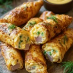 When it comes to satisfying snack cravings, few options are as delightful as Cheesy Ham Roll-Ups Delight. This savory treat is a harmonious blend of creamy, cheesy goodness wrapped in the comforting embrace of a soft tortilla. Whether you’re hosting a party, looking for a quick family meal, or simply indulging in a weekend snack, these roll-ups are guaranteed to impress.