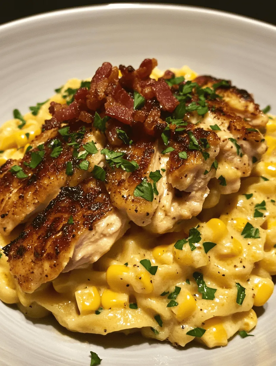 When it comes to comfort food, few dishes can rival the rich and satisfying flavors of creamy pasta. The Creamy Chicken and Corn Pasta with Bacon is a quintessential example of a dish that wraps you in warmth and indulgence, making it perfect for cozy family dinners or a special occasion. This recipe masterfully combines tender pieces of chicken, sweet corn, and crispy bacon, all enveloped in a luscious cream sauce that clings to your pasta of choice. The result is a hearty meal that appeals to both the palate and the heart.