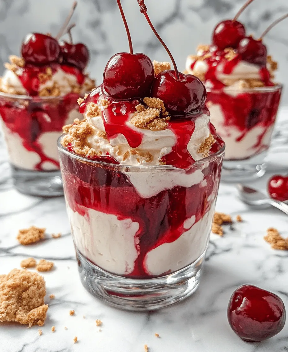 Cherry Cheesecake Fluff is a delightful dessert that combines the classic flavors of cheesecake with the light, airy texture of a fluffy dessert. This easy-to-make treat is perfect for any occasion, whether you're hosting a family gathering, a summer barbecue, or simply treating yourself after a long day. The beauty of Cherry Cheesecake Fluff lies in its simplicity—crafted from a few key ingredients, this dessert requires no baking, making it a favorite among home cooks who appreciate quick and easy recipes.