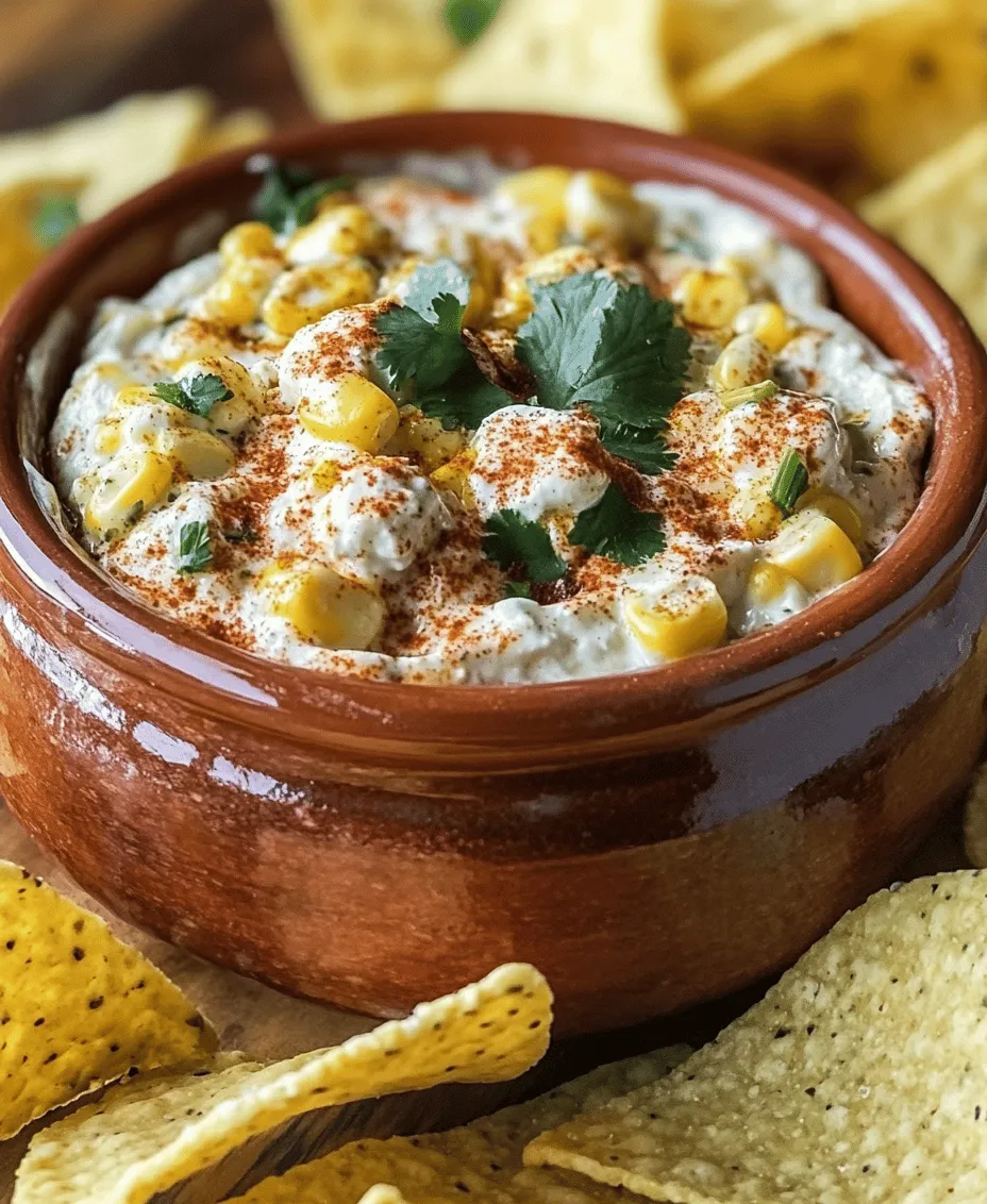 Zesty Mexican Street Corn Dip is a vibrant and flavorful dish that captures the essence of the beloved street food known as 