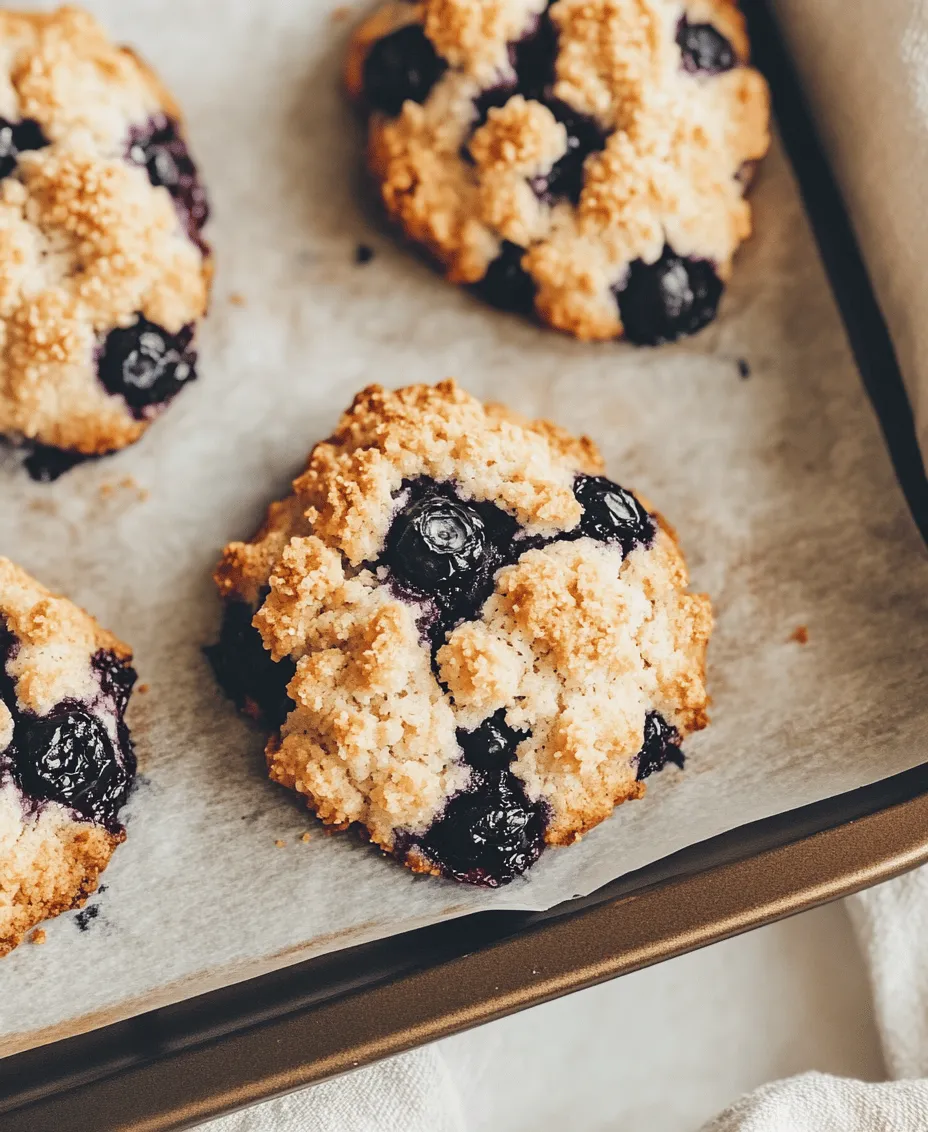 If you're a fan of warm, comforting baked goods, then our Blueberry Muffin Cookies with Streusel Topping are about to become your new go-to treat. This delightful recipe merges the beloved flavors of blueberry muffins and cookies, resulting in a unique and satisfying dessert that is both indulgent and approachable. The combination of soft, chewy cookie texture with the burst of juicy blueberries and a crunchy, sweet streusel topping creates a delightful contrast that will have you reaching for seconds.