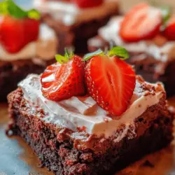 The success of any recipe largely depends on the quality of its ingredients. For our Strawberry Brownies Delight, we will be using a handful of key components, each playing a crucial role in crafting the perfect balance of flavors and textures.