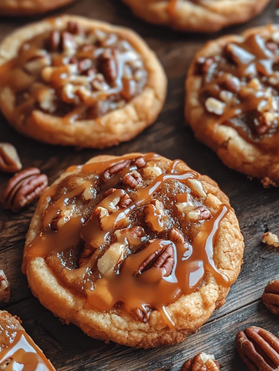 Pecan pie cookies represent a delightful fusion of two classic desserts that are sure to please any sweet tooth. Imagine biting into a soft, chewy cookie that encapsulates the rich, nutty essence of traditional pecan pie. These cookies not only satisfy a craving for something sweet but also provide a comforting reminder of the holidays and special gatherings. The combination of textures and flavors found in pecan pie cookies makes them a unique treat that stands out on any dessert table.