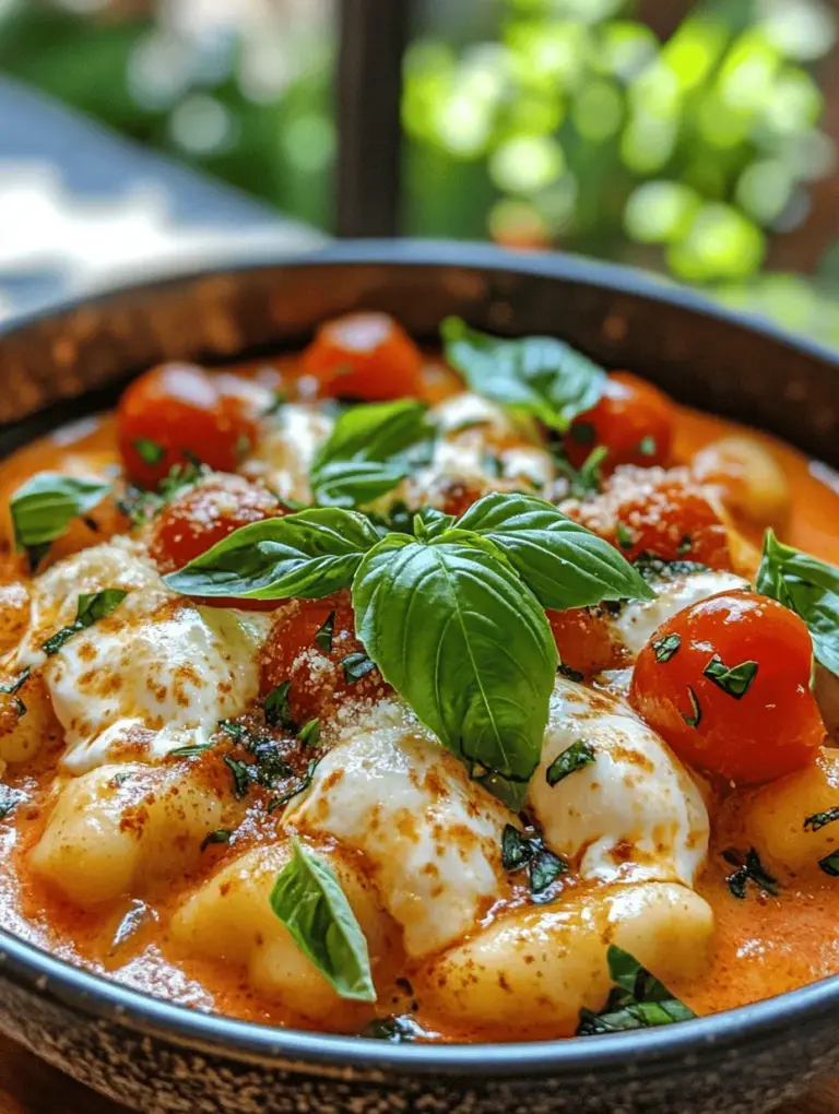 In the world of comfort food, few dishes can match the creamy, rich satisfaction of a bowl of gnocchi. This 30-Minute Creamy Tomato Gnocchi with Burrata combines the delightful texture of gnocchi with a luscious sauce made from crushed tomatoes and heavy cream, topped off with indulgent burrata cheese. Perfect for a quick weeknight dinner or a cozy gathering, this recipe is not only easy to prepare but also guarantees a flavor explosion in every bite.