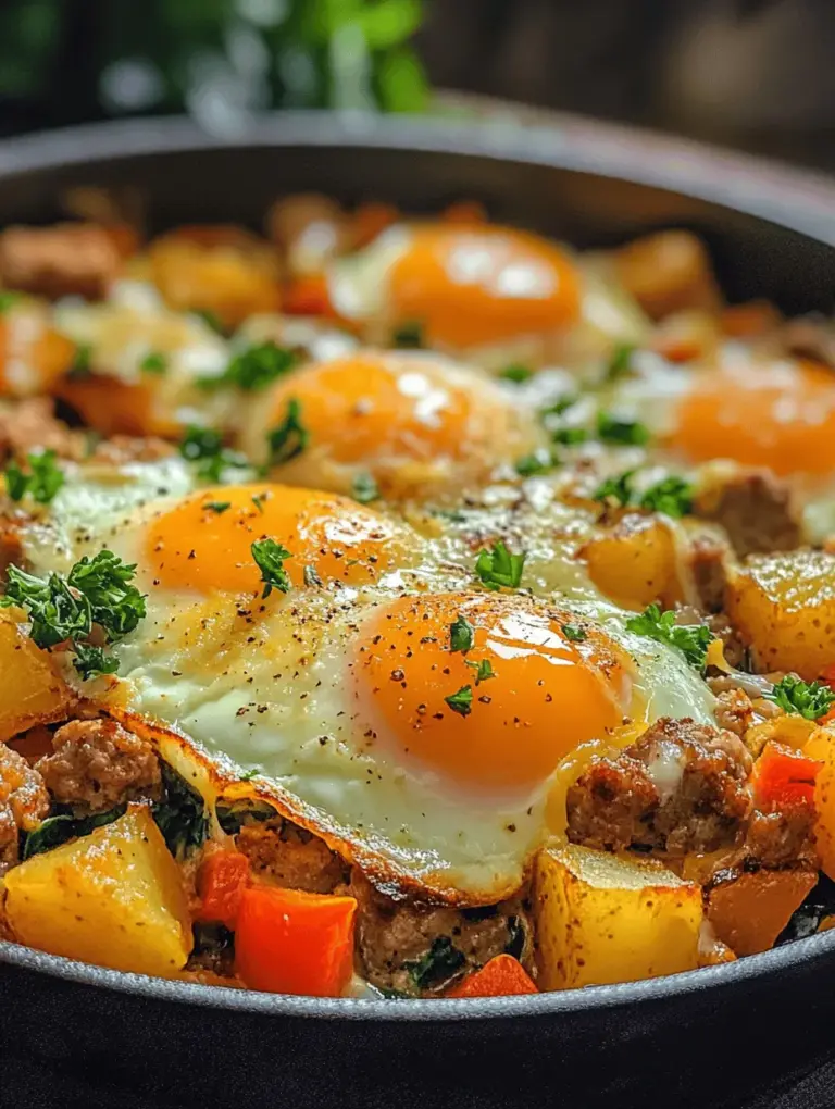 In the hustle and bustle of modern life, mornings can often feel rushed and chaotic. Yet, starting your day with a nutritious and delicious breakfast can set a positive tone for whatever lies ahead. One of the best solutions for busy families or anyone looking to savor their morning meal is the Hearty One-Pan Breakfast Skillet. This recipe is not only quick and easy to prepare but also brimming with flavors and textures that will delight your taste buds and keep you satisfied.